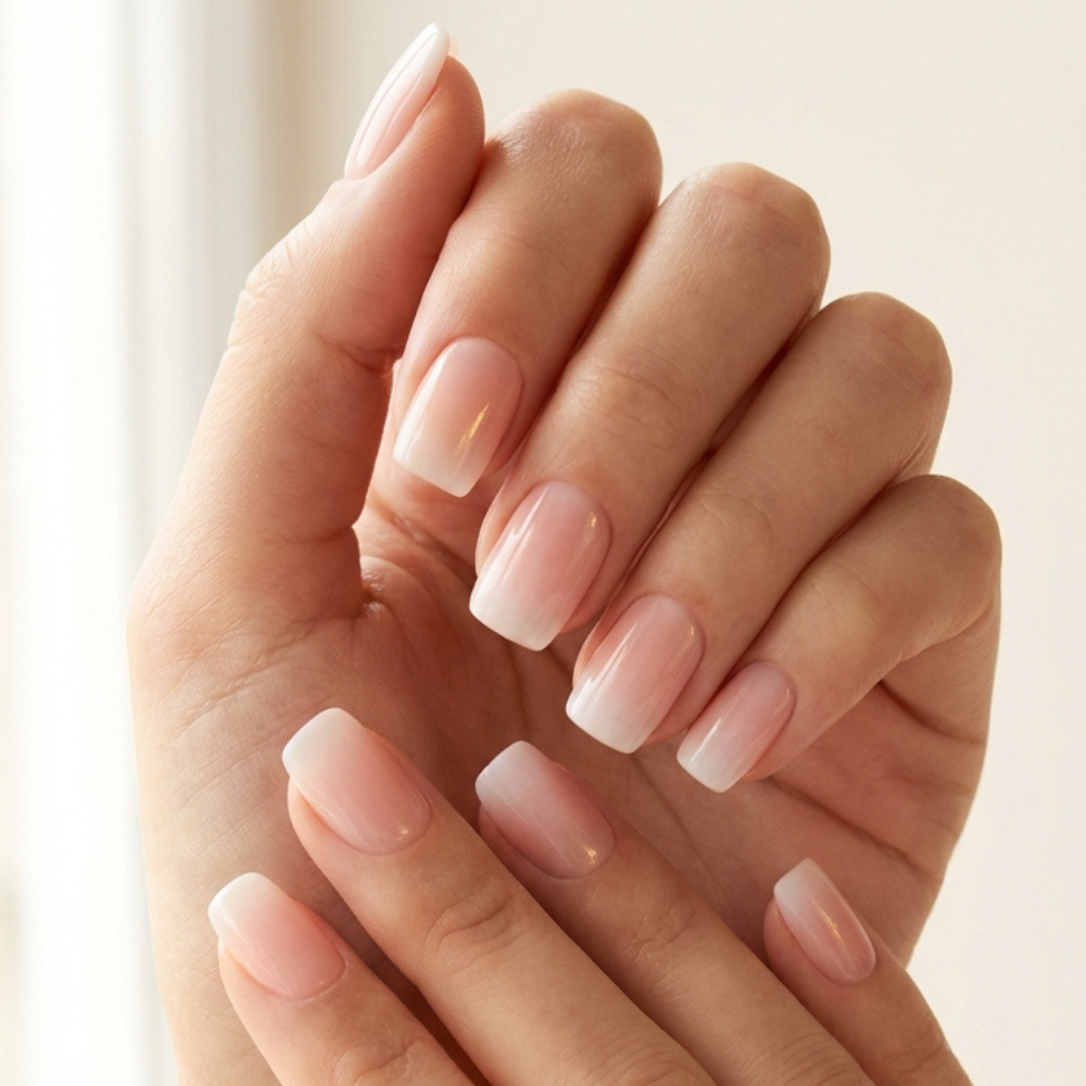 Babyboomer - Carré Press On en Gel Souple