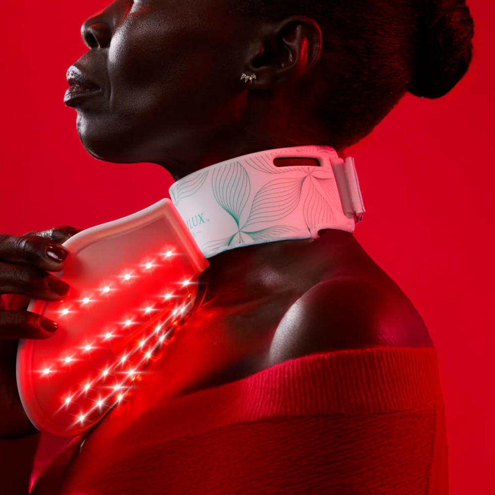 Appareil de luminothérapie rouge Cou et Décolleté