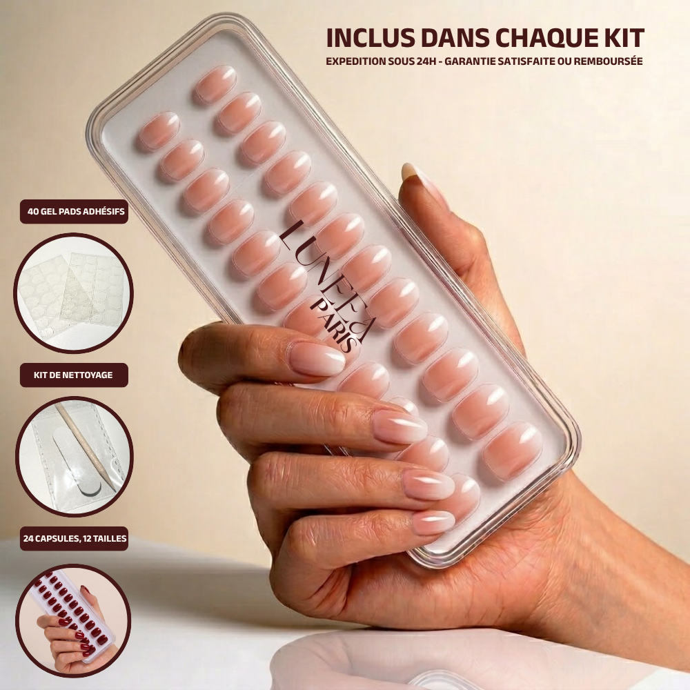 Babyboomer - Amande Press On en Gel Souple