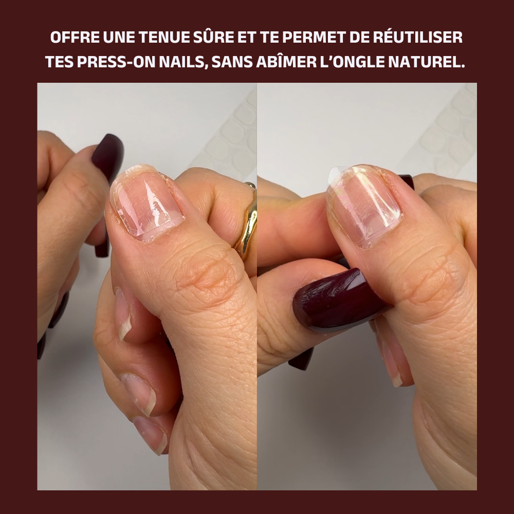 Gel pads adhésif pour 10 poses
